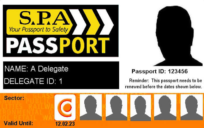 SPA Passport card